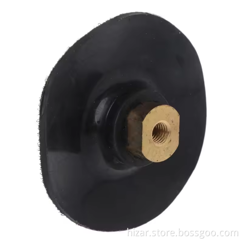 4 Inch Soft Marble Granite Diamond Pads with Flexible High-Efficiency Rubber Backing